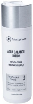 Mesopharm Professional Aqua: Balance Lotion (Лосьон-тоник, регулирующий рН), 220 мл