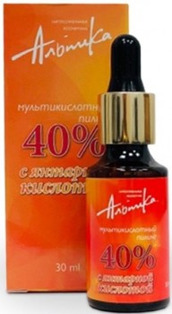 Альпика Мультикислотный пилинг с янтарной кислотой, 40%