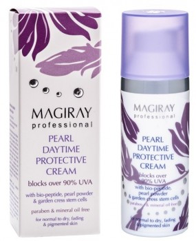 Magiray Pearl Daytime Protective Cream (Жемчужный дневной защитный крем), 50 мл