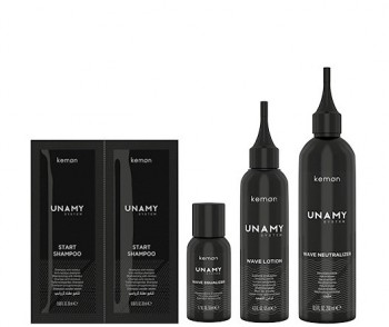 Kit Unamy Wave (Средство для перманентной завивки волос), 465 мл