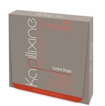 Nouvelle Kapillixine Control Drops (Лосьон для для стимулирования роста волос с экстрактом черники), 10 мл х 10 шт 