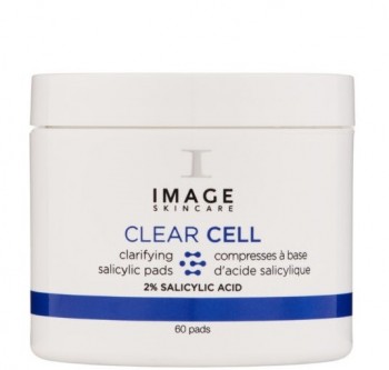 Image Skincare Clear Cell Salicylic Clarifying Pads (Салициловые диски с антибактериальным действием), 60 шт
