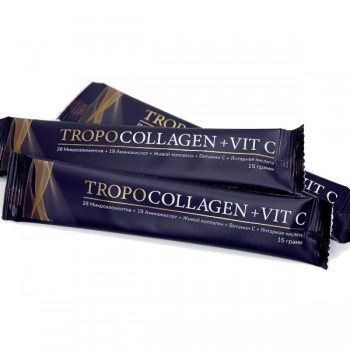 Tropocollagen+Vit C (Гидрат коллагена из кожи рыбы), 31 саше