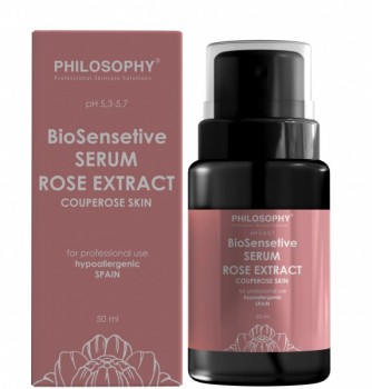 Philosophy Biosensetive Serum Rose Extract (Сыворотка для куперозной кожи с экстрактом розы), 50 мл
