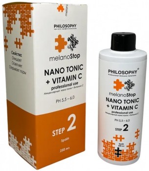 Philosophy Nano Tonic+Vitamin C (Мицелярный нано тоник + Витамин С), 250 мл.