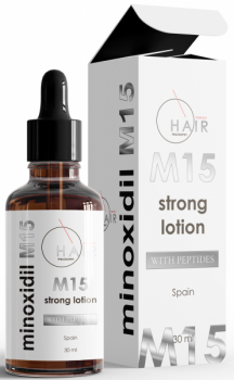 Philosophy M15 Strong Lotion with Caffeine & Peptide (Лосьон с миноксидилом для профилактики выпадения волос), 100 мл