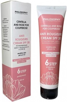 Philosophy Anti Rougeurs Cream SPF 30 (Антикуперозный крем с витамином К и СПФ 30), 100 мл