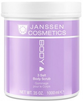 Janssen Cosmetics 3 Salt Body Scrub (Скраб для тела «3 соли»), 1000 г
