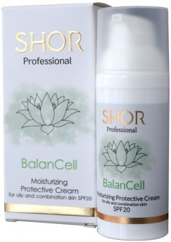SHOR Professional Moisturizing Protective Cream for Oily and Combination Skin SPF-20 (Увлажняющий крем для жирной кожи)