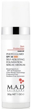 M.A.D Skincare Solar Protection Photo Guard SPF 50 Self Adjusting Foundation Serum (Подстраивающаяся сыворотка-основа под макияж с защитой SPF50), 30 гр. 
