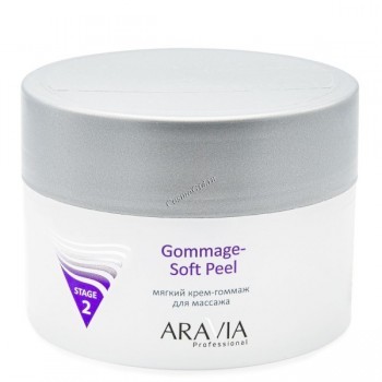 Aravia Professional Gommage - Soft Peel (Мягкий крем-гоммаж для массажа), 150 мл