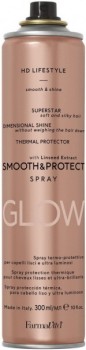 Farmavita Smooth & Protect Spray (Спрей для выпрямления и защиты волос), 300 мл