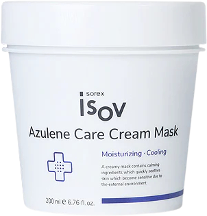 Isov Sorex Azulene Care Cream Mask (Кремовая маска для сухой и обезвоженной кожи), 200 мл
