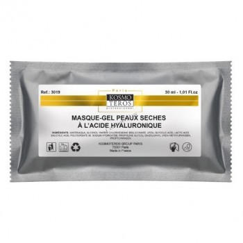 Kosmoteros Masque-Gel Peaux Seches a L'acide Hialuronique (Гель-маска для сухой кожи стерильная), 1 шт