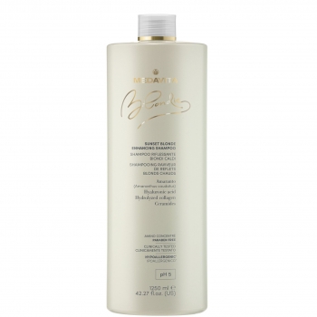Medavita Sunset Blonde Enhancing Shampoo (Восстанавливающий шампунь для теплых блонд-оттенков)