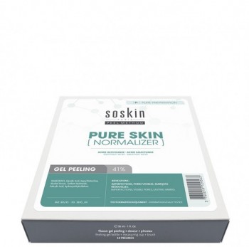 Soskin Pure Skin Gel Peeling (Кит пилинг-гель «Чистая кожа»), 30 мл