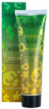 Aravia Professional Money Aura (Крем для рук с маслом арганы и золотыми частицами), 100 мл