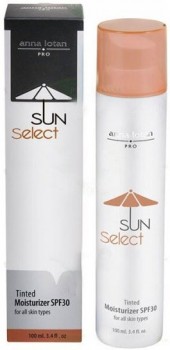 Anna Lotan PRO Sun Select Tinted Moisturizer SPF 30 (Дневной увлажняющий тональный крем с SPF 30 для всех типов кожи), 100 мл