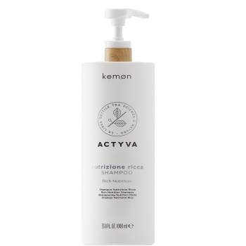 Kemon Nutrizione Ricca Shampoo (Шампунь для сухой кожи головы и сухих/чувствительных волос)