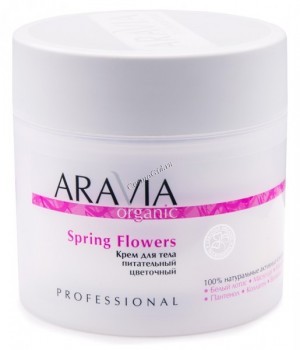 Aravia Organic Spring Flowers (Крем для тела питательный цветочный), 300 мл