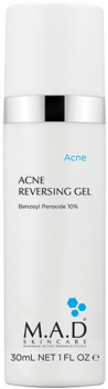 M.A.D Skincare Acne Reversing Gel (Гель с 10% бензоил пероксида для кожи с акне), 30 мл