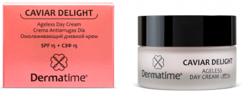 Dermatime CAVIAR DELIGHT Ageless Day Cream SPF 15 (Омолаживающий дневной крем СЗФ15), 50 мл