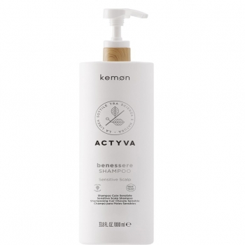 Kemon Actyva Benessere Shampoo (Шампунь успокаивающий для чувствительной кожи головы)