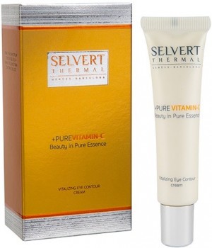 Selvert Thermal Vitalizing Eye Contour Cream (Оживляющий крем для зоны вокруг глаз с витамином С), 15 мл