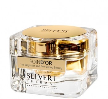 Selvert Thermal Soin D&#180;Or Pure Golden Mask 18k (Маска для лица «Чистое золото»), 50 мл