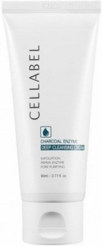 Cellabel Charcoal Enzyme Deep Cleansing Cream (Крем-маска для глубокого очищения «Папайя и уголь»), 80 мл