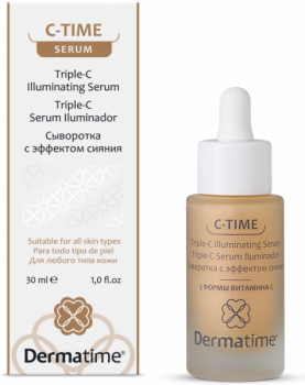 Dermatime C-TIME Triple-C Illuminating Serum (Сыворотка с эффектом сияния / 3 формы витамина С), 30 мл