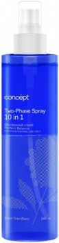 Concept Two-phase spray 10 in 1 Perfect Balance (Двухфазный спрей 10 в 1 для тонких и нормальных волос), 240 мл