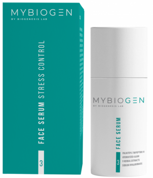 MyBiogen Face Serum 3 Stress Control (Увлажняющая сыворотка для лица Stress Control), 30 мл