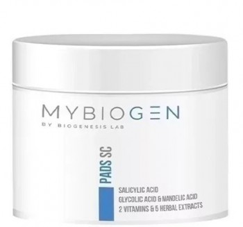 MyBiogen PADs Sebum Control (ПЭДы себорегулирующие), 30 шт
