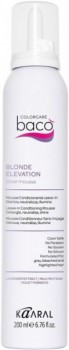 Kaaral Blonde Elevation Silver Mousse (Несмываемый мусс-кондиционер), 200 мл