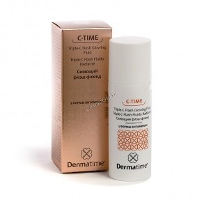 Dermatime Triple-C Flash Glowing Fluid (Сияющий флэш-флюид / 3 формы витамина С), 50 мл