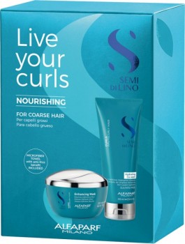 Alfaparf SDL Curly-Kit Live Your Curls Nourishing (Питательный набор для кудрявых и вьющихся волос)