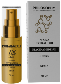 Philosophy Extractor Niacinamide 5% + PDRN (Сывороточный крем с ниацинамидом), 30 мл