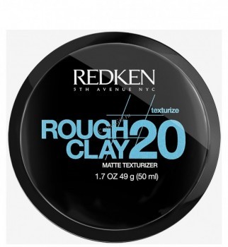Redken Rough clay 20 (Пластичная текстурирующая глина с матовым эффектом), 50 мл