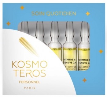 Kosmoteros (Осветляющая &quot;Anti-age&quot; сыворотка с пептидами и витамином С), 5 ампул по 2 мл