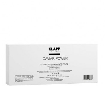 Klapp Caviar Power Ampoules (Ампулы с сывороткой), 10 шт x 2 мл