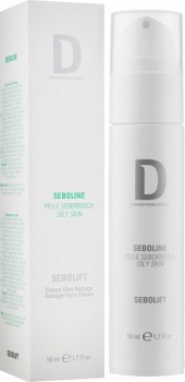 Dermophisiologique Seboline Sebolift Anti-age for Sensitive Skin (Антивозрастной крем для жирной и комбинированной кожи), 50 мл