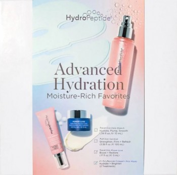 HydroPeptide Advanced Hydration Kit (Набор для ультраинтенсивного увлажнения кожи), 100 мл + 10 мл + 5 мл + 2 шт