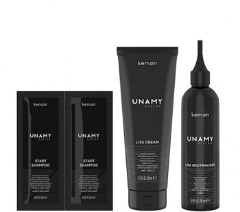 Kit Unamy Liss (Система для перманентного выпрямления волос), 540 мл
