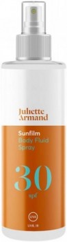 Juliette Armand Body Fluid Spray (Солнцезащитный флюид-спрей SPF30 без тона), 200 мл