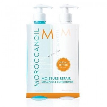 Moroccanoil Набор Moisture Repair для восстановления волос, 3 средства