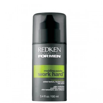 Redken Work hard power paste (Паста для подвижной укладки и сильной фиксации волос), 100 мл.