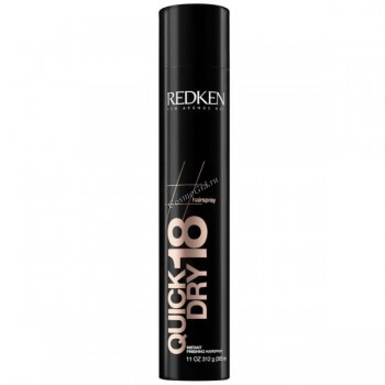 Redken Quick dry 18 (Спрей средней степени фиксации для сохранения формы в течение дня), 400 мл