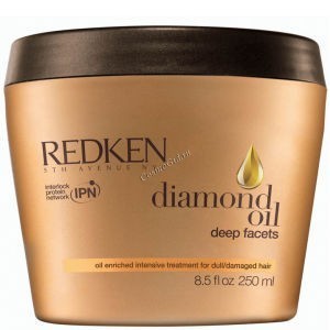 Redken Diamond oil mask (Маска питание и блеск с тремя видами масел), 250 мл.