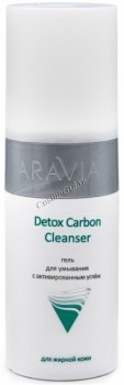 Aravia Professional Detox Carbon cleanser (Гель для умывания с активированным углём), 150 мл